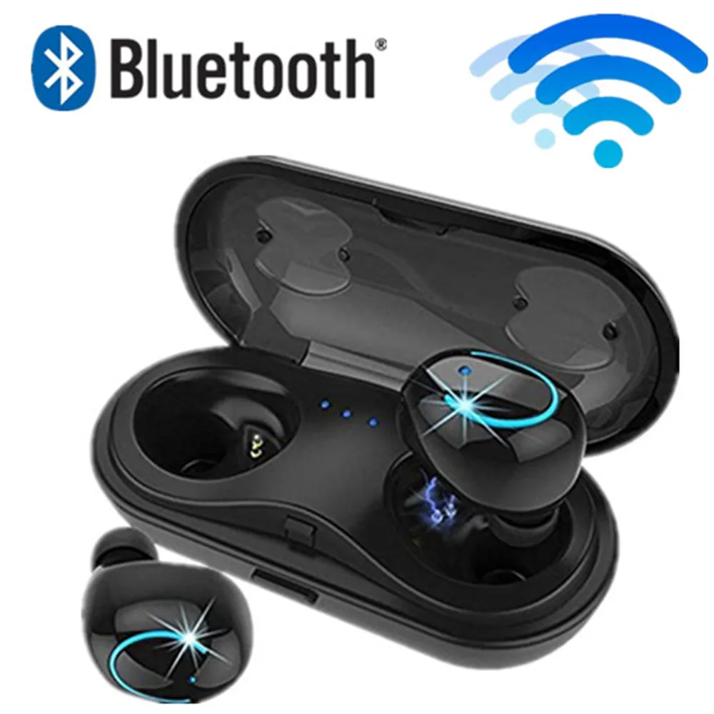 TWS MINI wireless headset mobile phone earbuds with microphone Bluetooth noise reduction charging set | Электроника