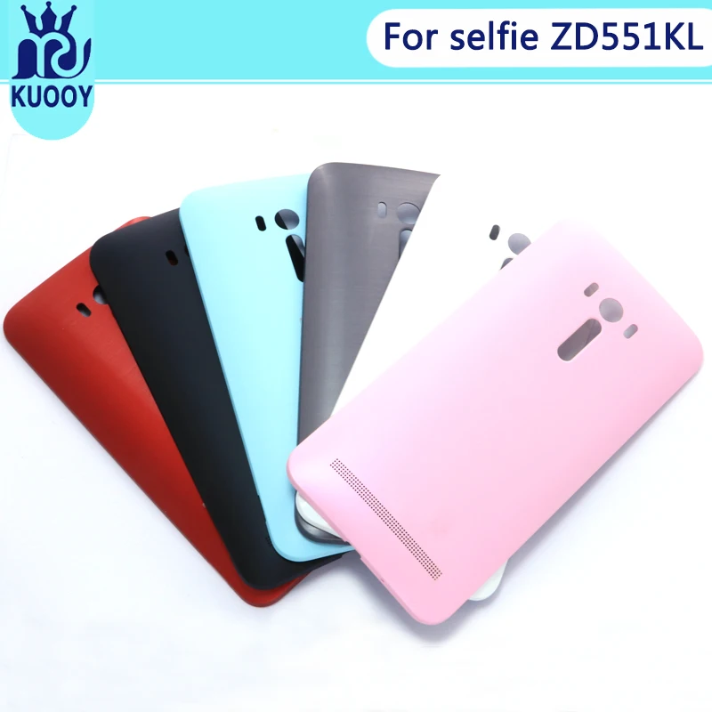 

For ASUS Zenfone Selfie 5.5" ZD551KL Battery Door Housing Back Cover Case Crystal Diamond-Shaped With Power buttom