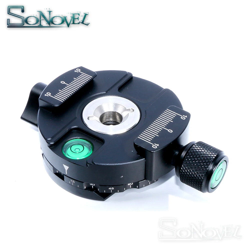 360 Degree Swivel Panoramic Tripod Ball Head Clamp For Arca Swiss QR Tripod Ball Head 38mm Quick