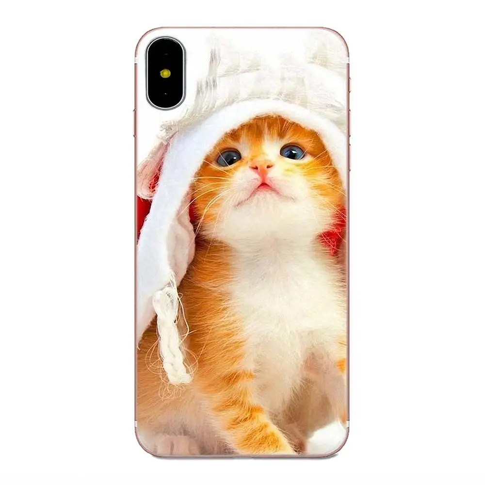 Мягкий силиконовый чехол Coute Sleeping Kitten Cat для Xiaomi Redmi Mi Note 7 8 9 SE Pro Lite Go