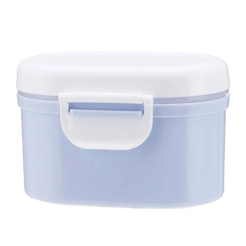 Baby's Independent Compartment Portable Milk Powder Storage Box Infant Unisex Snacking Travel Storage Box