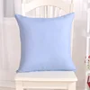 Simple Candy Color Throw Pillow Case For Sofa Solid Color Cushion Cover Home Decorative Pillowcase Car Seat Cushion Cover ► Photo 3/6