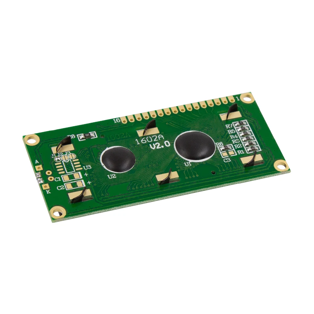 ЖК-дисплей модуль Дисплей монитор 1602 5V синего цвета(желтый и зеленый цвета) Экран и белый код для Arduino UNO 2560 в соответствии с требованиями заказчика-плата Raspberry PI