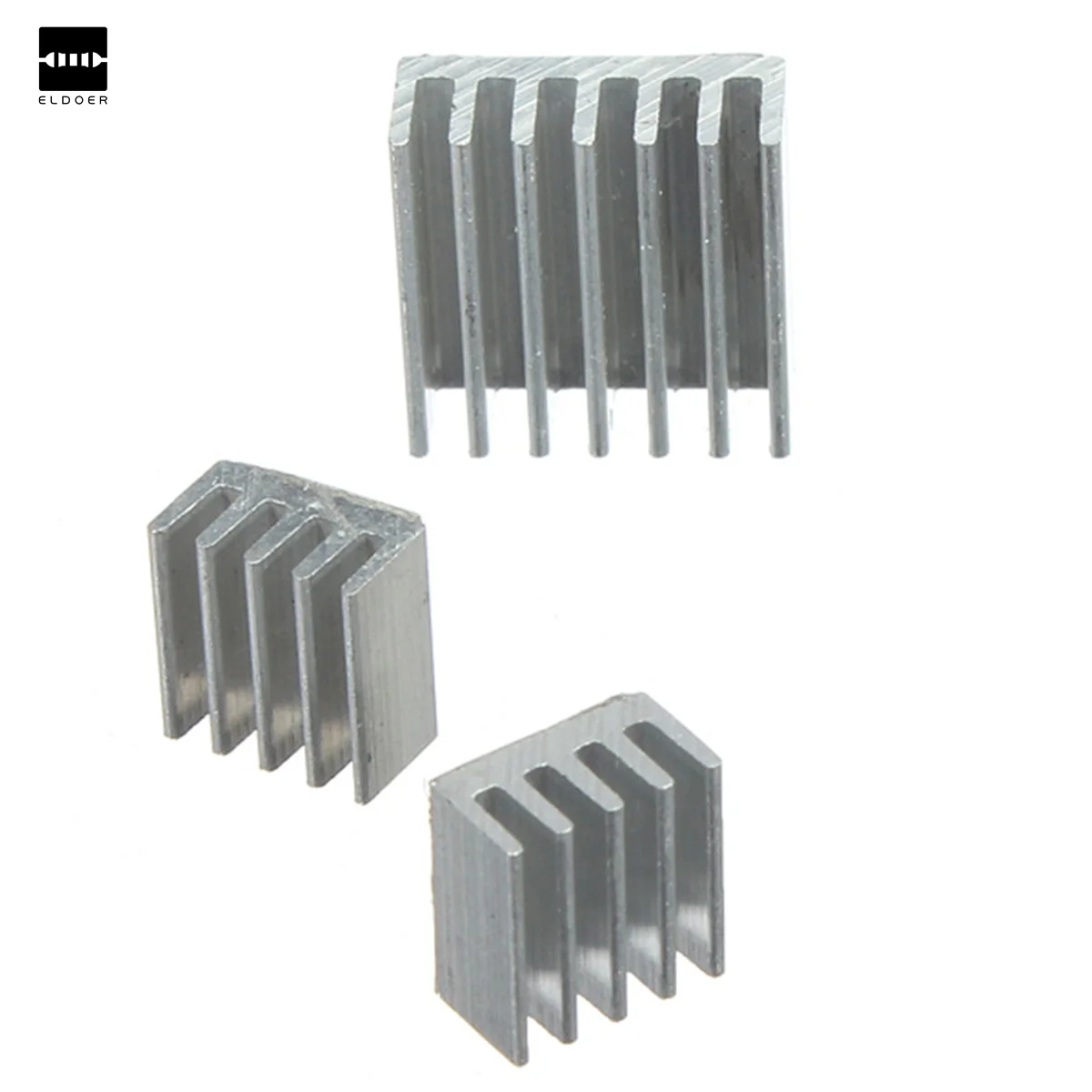New Electric Unit High quality 3pcs Adhesive Aluminum Heatsink Radiator