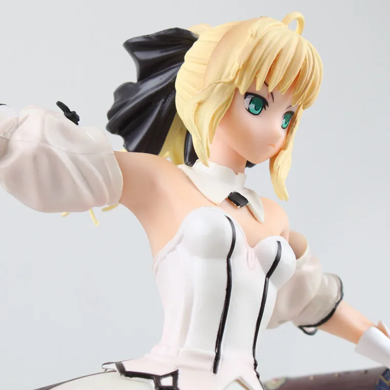 Фигурка из японского аниме Fate stay night White 21 см саблевая Лилия меч Золотой Победы ПВХ