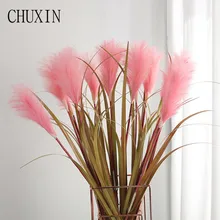 90 см имитация растения поддельная трава в горшках Рид Офис Гостиная зеленое растение большие украшения Свадебный дорожный гид искусственный цветок