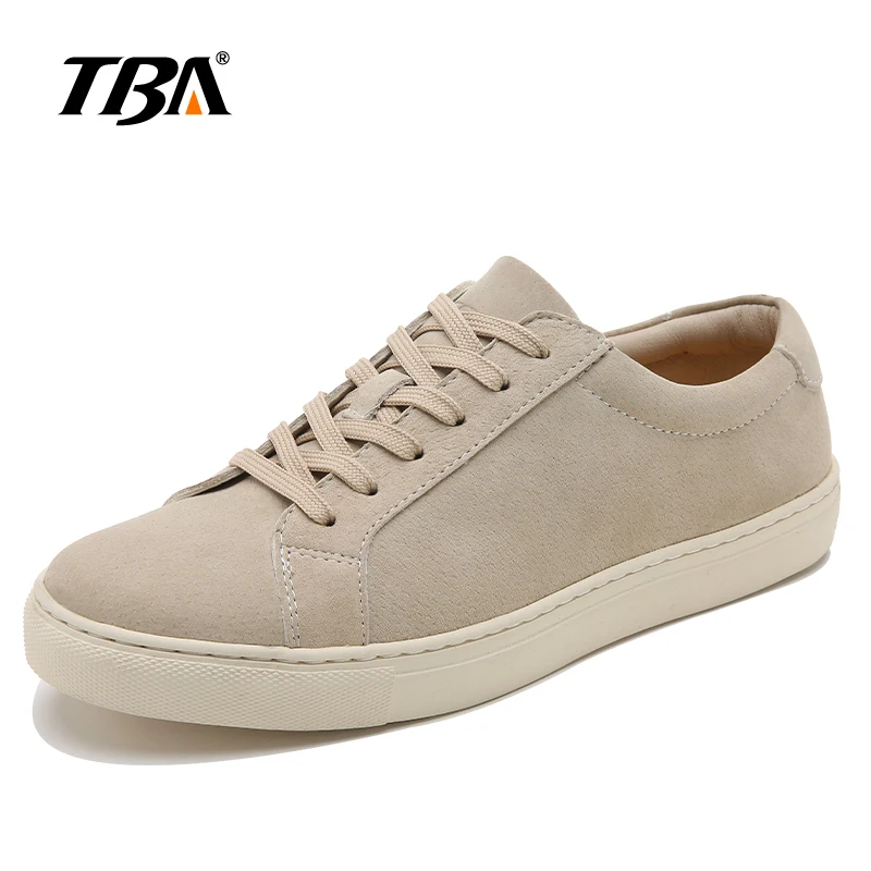 Fashion Breathable Men Casual Shoes Spring Autumn Leather Flats Hot Sale High Quality Platform Lace Up Male 3810 | Обувь