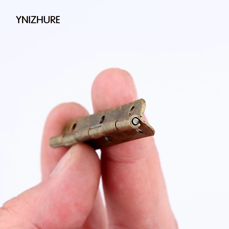 50 шт. деревянные петли с 6 отверстиями х15 мм|furniture hinges|hinges for jewelry boxeshinges blum |