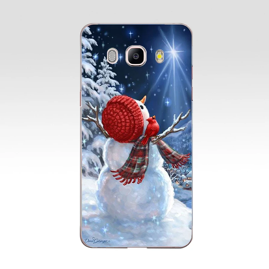 131 ZX Рождественская елка новогодний ТПУ Мягкий силиконовый чехол для Samsung Galaxy j3 J5