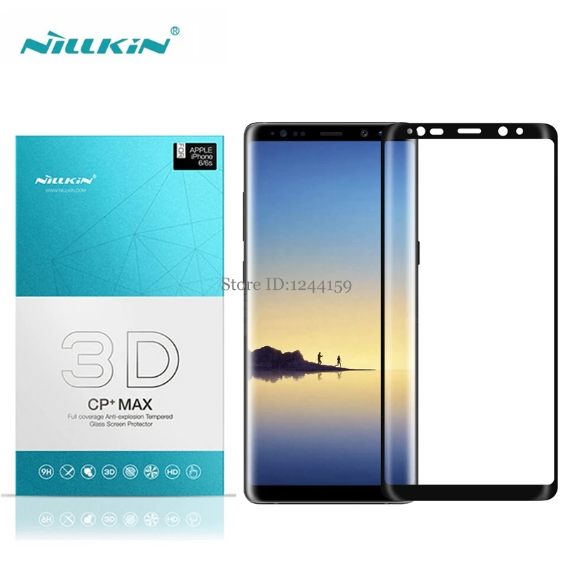 Cena Ochraniacz ekranu do Samsung Galaxy Note 8 NOTE8 Nillkin 3D CP + Max Anti Burst pełne etui na Galaxy note 8 szkło hartowane
