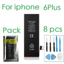 Антирр литий-ионный полимерный аккумулятор для Apple iPhone 6 plus стандартная емкость 2910 мАч с бесплатными машинными инструментами