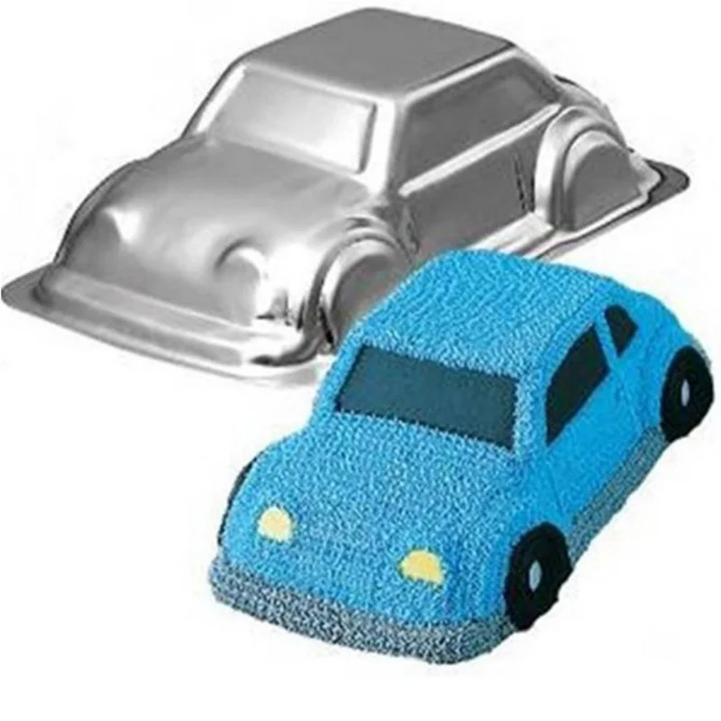 

car shaped aluminum alloy cake molds Cake Tart Mold cake decoration for party baking cake mould