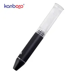 Kanborotech гигантский воск испаритель Портативный Dip Stick Puffco ручка для отпечатков пальцев масла Vape Rig секлянная труба для воды перезаряжаемые 1500