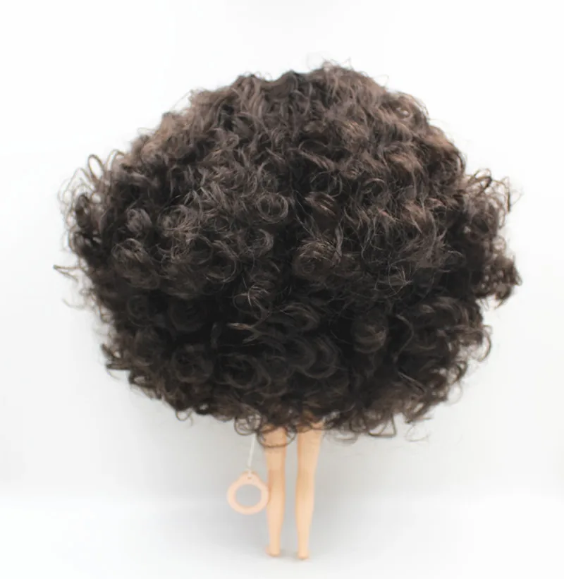 Blygirl,Blyth dolls, black curly hair, 19 and 7 joint new dolls, normal shell, 1/6 dolls, nude dolls