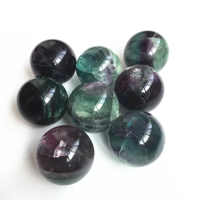 

1piece Natural Fluorite Ball crystal Sphere For Home Decoration