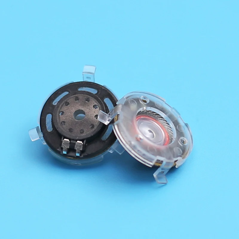 14MM 32 ohm Flat Headphone Drivers Speakers DIY Magnetic Clear HiFi Loudspeakers Audiophile Speakers