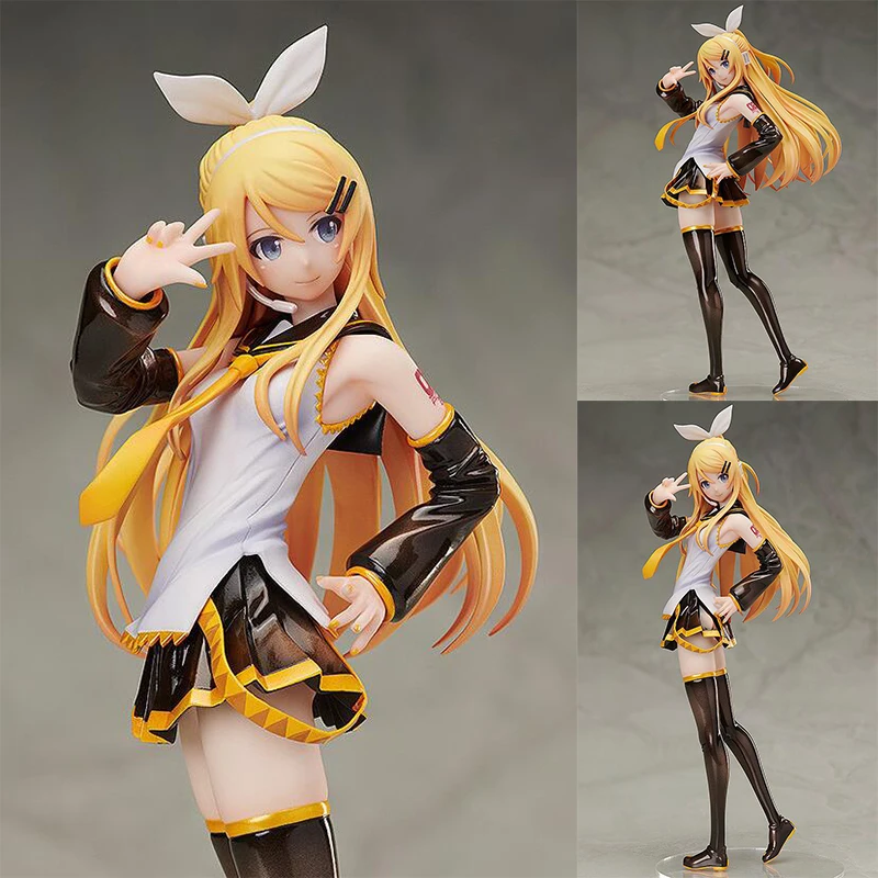 

Action model Hatsune Miku anime Kagamine Rin toys figure figures Doll Figure KA041