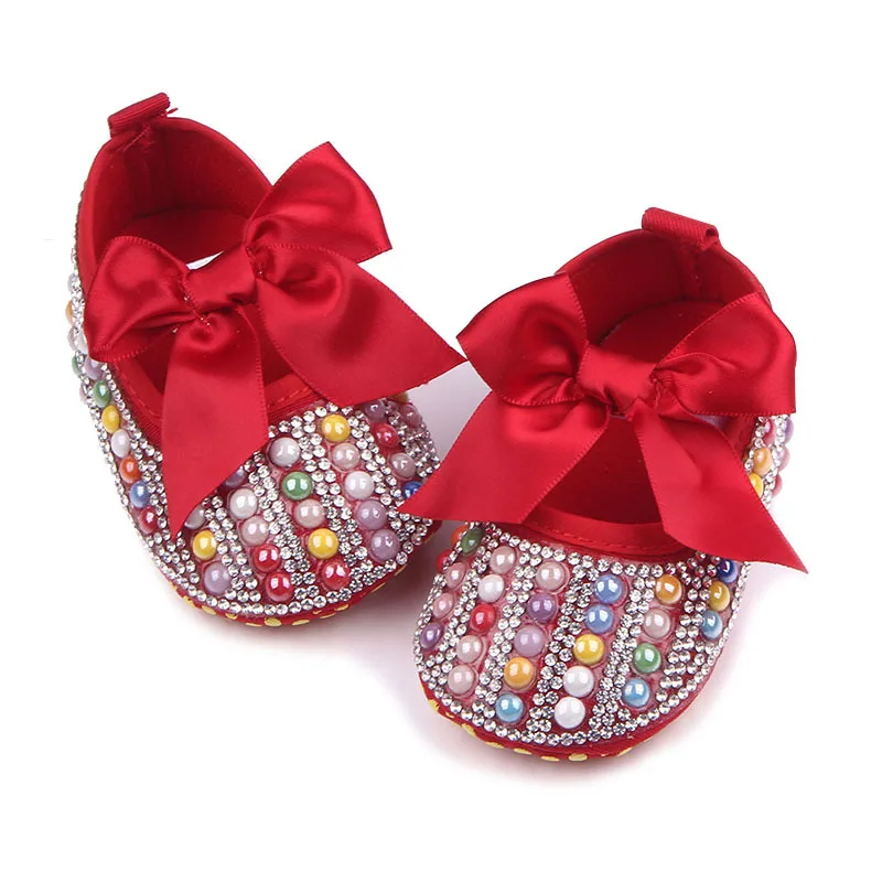 Обувь для маленьких девочек; Осенняя шикарная обувь для новорожденных; мягкая обувь для малышей