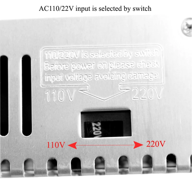 AC110/220 V до 12V dc светодиодный трансформатор 12v 500w импульсный источник питания ac