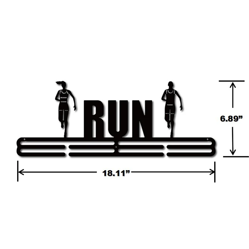 DDJOPH медаль за бег вешалка для спортивных медалей вешалка для бега медаль держатель для бегунов спортивные подарки