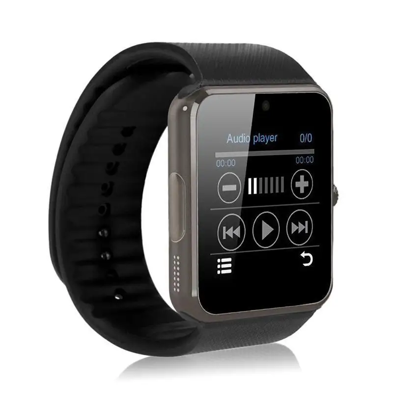 comprar Moda inteligente GT SmartWatch Android construído em Câmera Bluetooth Speaker Apoio TF cartão do Sim do telefone SMS Resposta Call Music play