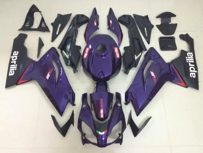 

Injection mold New ABS Full Fairing kit Fit for Aprilia RS125 06 07 08 09 10 11 RS 125 2006 2007 2011 Fairings set purple UK