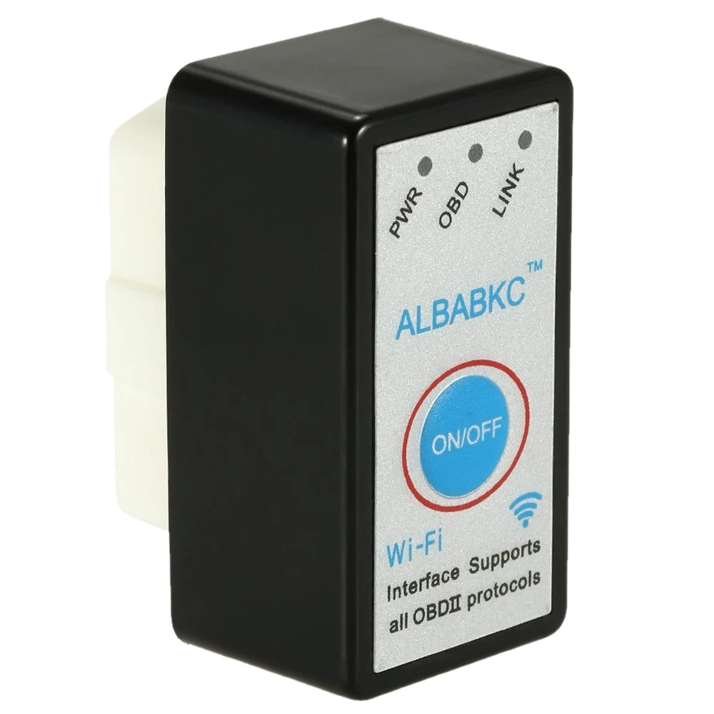 ALBABKC WiFi OBD OBDII Diagnostic Tool Self Scanner Code reader for
