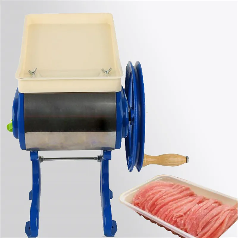Коммерческий домашний ручной резак для нарезки мяса ручной нож для резки мяса, мясорубка машина для резки мяса