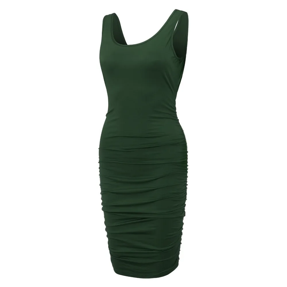 2019 Fashion sexy woman halter beach dress long tight-fitting sleeveless cutout beach dress cotton pretty dress cover up 40J6 (25)