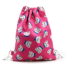 Unisex Cat Korean Travel Bags Women Backpack Stars Universe Space School Book Laptop Backpacks for Teenage Girls Shoulder