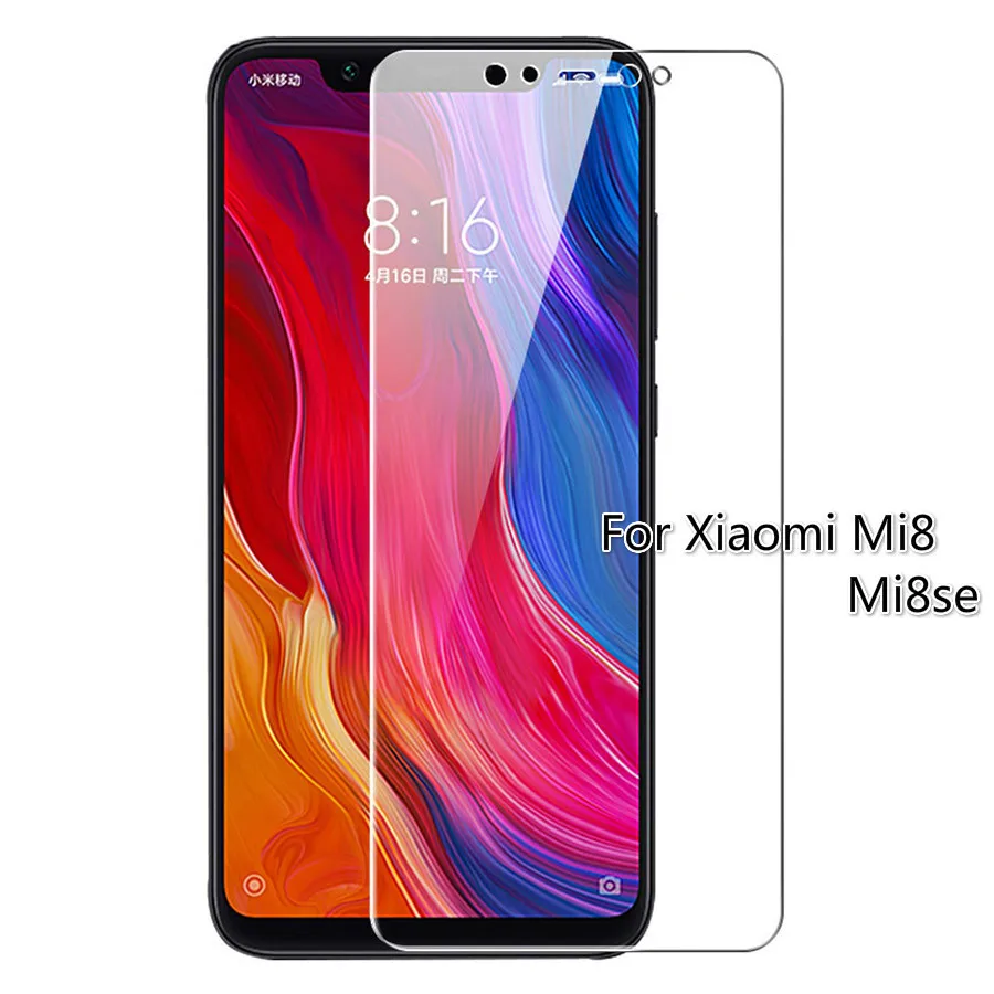 

Premium 2.5D Arc Cell Phone Protective Film for Xiaomi Mi 8 SE Tempered Glass Screen Protector For Xiaomi Mi8 Glass 9H Hardness