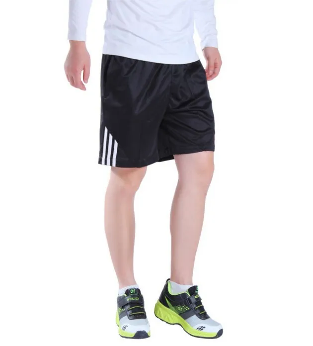 Высокое качество спортивные для бега фитнеса спорта услуги для мужчин и женщин пары Футбол training скорость сухой шорты для - Цвет: white