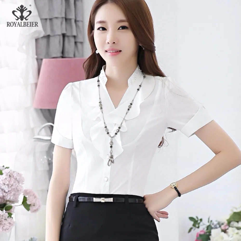 

ROYALBEIER Working ID Holder Lanyard Pendant Necklace For Women Crystal Beads ID Badge Holder Jewelry ID Holder Pendant Jewelry