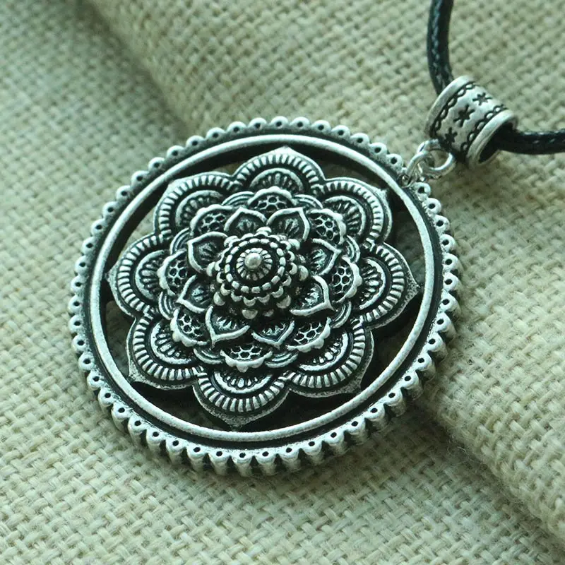 1 шт. женское ожерелье с тибетской мандалой|tibetan mandalas|jewelry pendantjewelry necklace pendants |