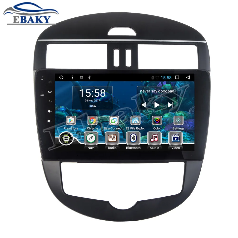 Excellent NaviTopia 10.1inch 1GB/2GB Quad Core/Octa Core Android 7.1/8.1 Car DVD Radio for Nissan Tiida H 2011 2012 2013 2014 2015 GPS 11