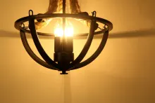 American Chandelier Nordic Wrought Iron Creativity Coffee Bar Dining Room Chandelier Creative Personality Rope Chandelier