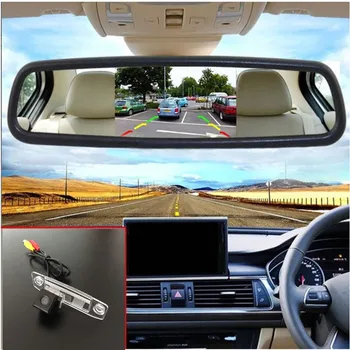 

5'' color TFT LCD Screen Car Rear view Mirror Monitor Display For Hyundai Avante / Elantra XD 2000~2006 with Car Rearview Camera