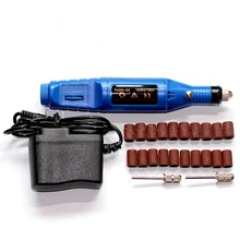 20 шлифовальных нарукавных лент, формирующий набор сверл, мини пилочки для ногтей, набор сверл, электродрель инструмент, набор гель-лаков, инструменты для снятия лака