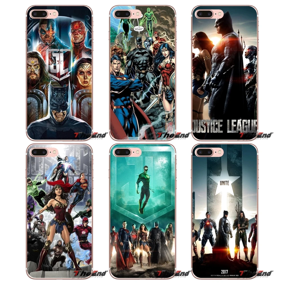 

DC Comics Justice Leagu Soft TPU Phone Case For Xiaomi Redmi 4 3 3S Pro Mi3 Mi4 Mi4i Mi4C Mi5 Mi5S Mi Max Note 2 3 4 Cover Coque