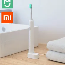 Inlock Xiaomi Mijia умная зубная звуковая электрическая щетка Беспроводная зарядка Водонепроницаемый Bluetooth Смарт через телефон приложение управление