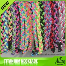 Titanium ожерелье дешевые бейсбол спортивные Titanium ожерелье