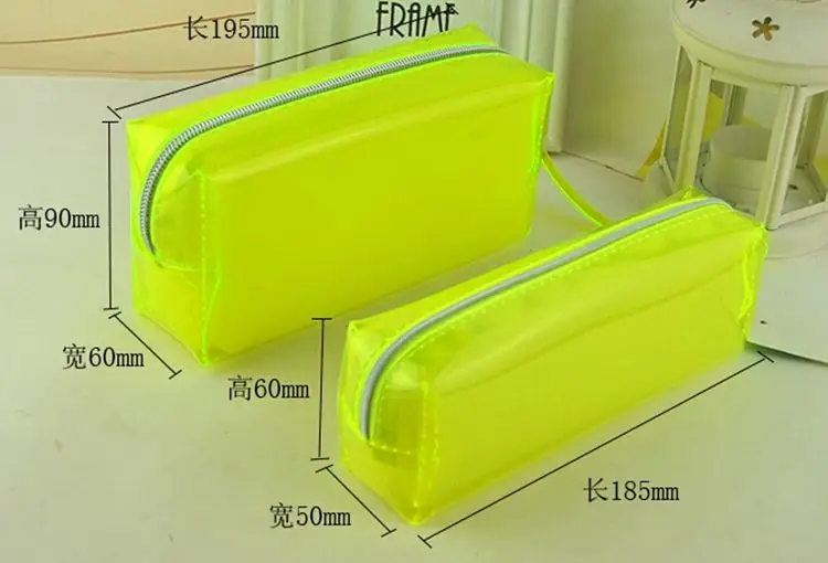 Fashion-stationery-Pencil-Bag-transparent-Pen-Cases-Student-school-storage-bag-Supplies-files-organazier-Lady-Cosmetic (4)