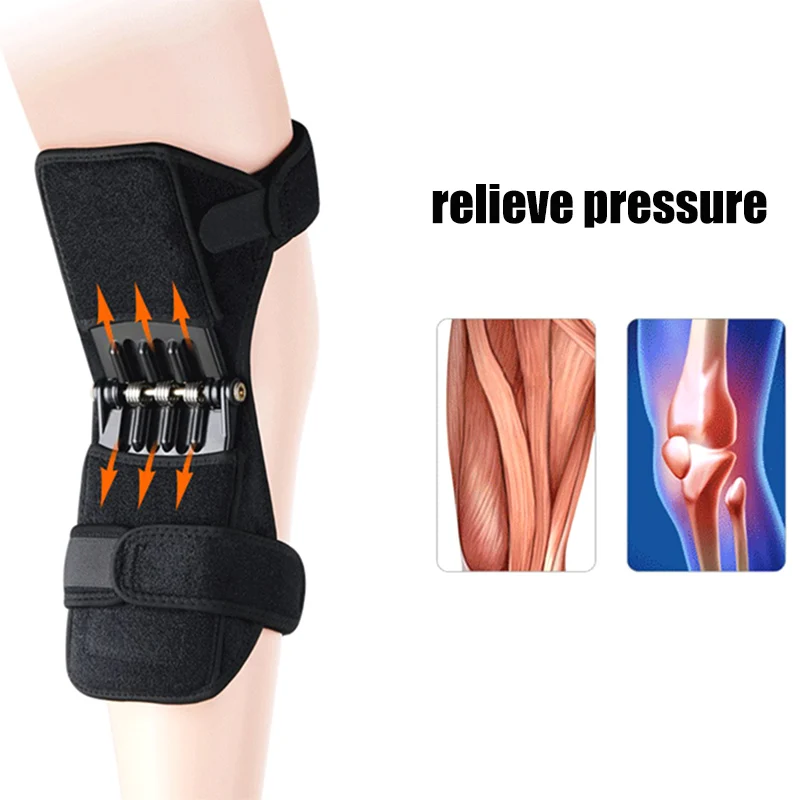 

Hot Selling Knee Brace Joint Support Pads Protection Booster Breathable for Outdoor Mountaineering