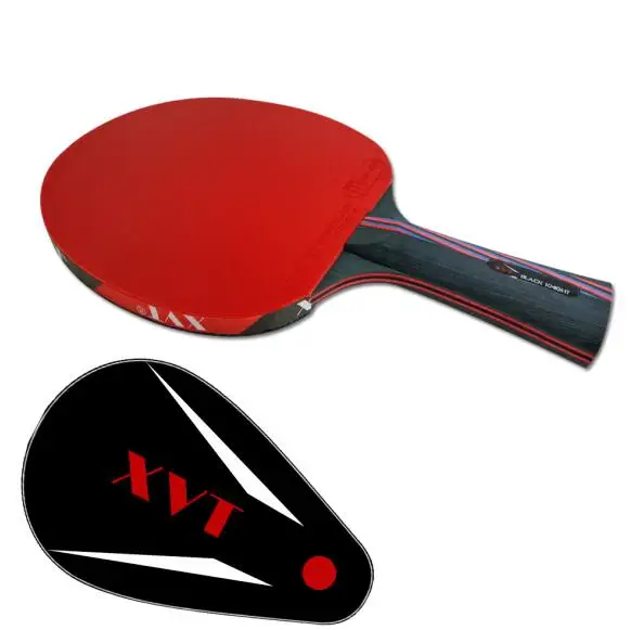 XVT 40 + NANO CARBON KOKUTAKU 868 резиновая ручная сборка Ракетки для настольного тенниса PINGPONG