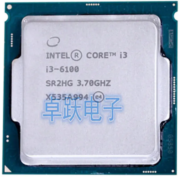 인텔 코어 i3 6100 I3 6100 3.7GHz 3M 캐시 듀얼 코어 CPU 프로세서, SR2HG LGA1151, 무료 배송