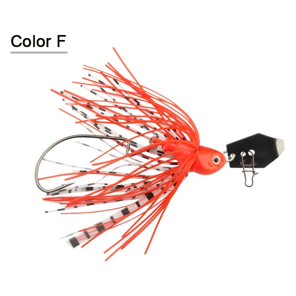 4PCS Fishing Lures Spinner Blades Jig Bait, Wobblers, Spinnerbaits