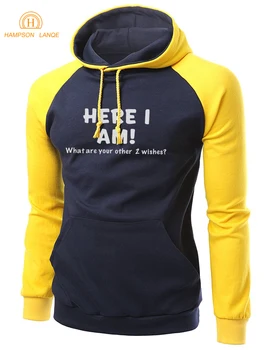 

Gift For Adult Here I Am-What Are Your Other 2 Wishes Funny Hoodies Men 2019 Autumn Winter Fleece Sweatshirt Men's Raglan Hoody