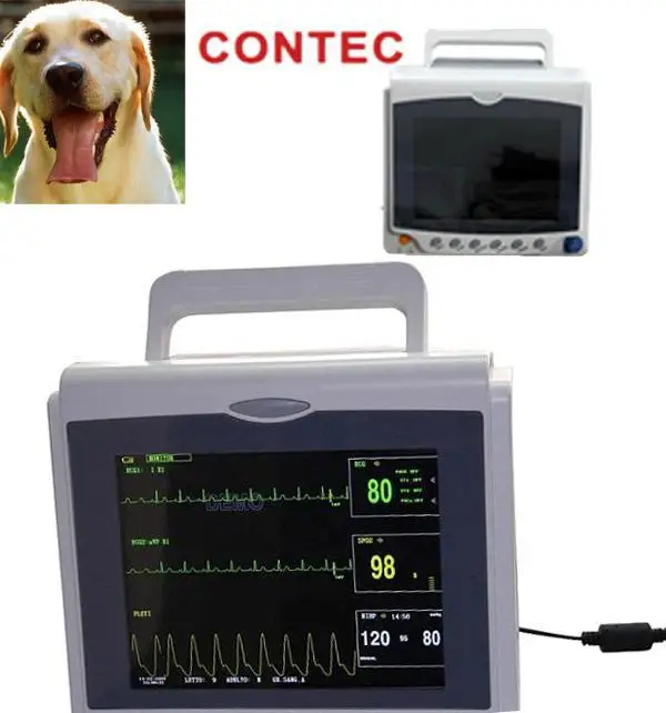 CONTEC CMS8000 CE FDA TFT 12,1 'портативный монитор пациента в отделении интенсивной терапии мульти параметр SPO2+ NIBP+ PR+ TEMP+ RESP