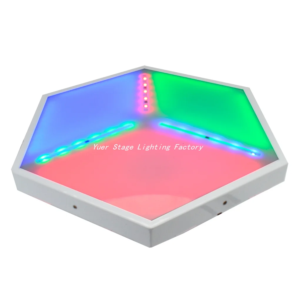 8 шт./лот dmx512 126 шт. 5050 SMD RGB 3в1 Железный корпус Светодиодная лампа для сценических