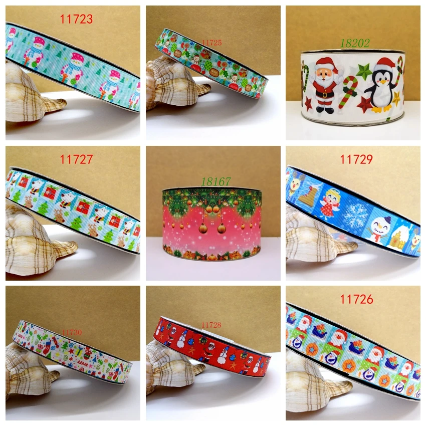 

Free shipping 50 yard cartoon printed grosgrain ribbon 18202